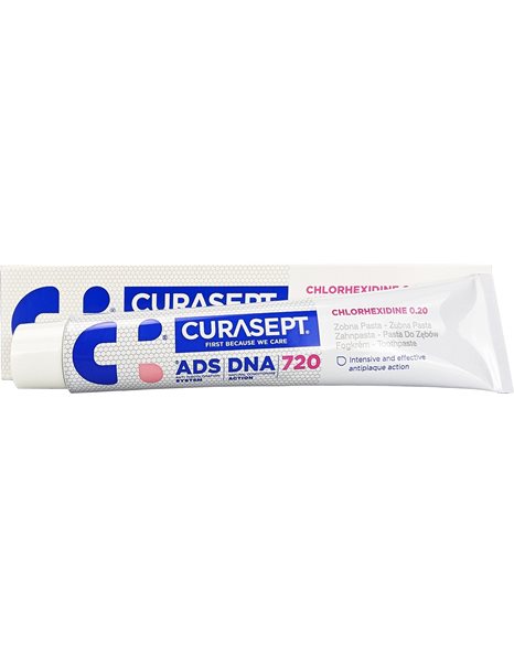 Curasept ADS DNA 720 Chlorhexidine 0.20% Toothpaste Οδοντόκρεμα για Εντατική Θεραπεία 75ml