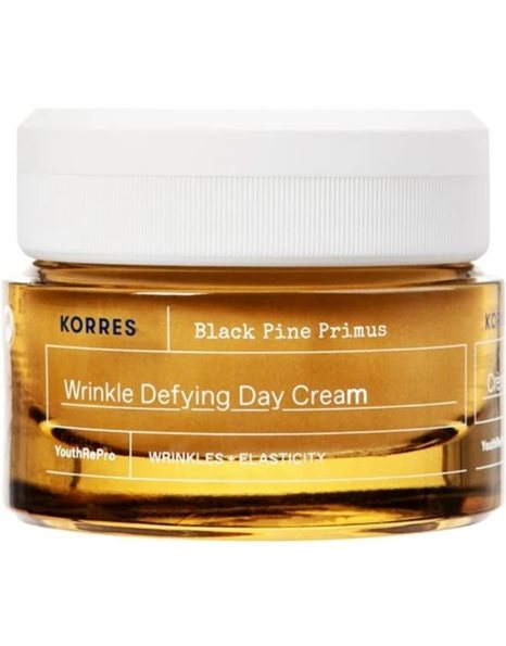 Korres Black Pine Primus Λείανση Ρυτίδων & Ελαστικότητα Κρέμα Νεότητας Ημέρας, 40ml