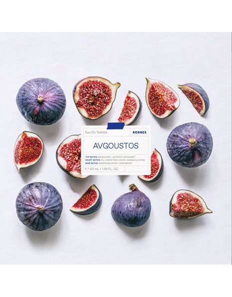Korres Avgoustos Eau De Toilette Άρωμα σε Μορφή Roll-On 10ml
