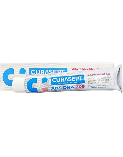 Curaprox Curasept ADS 705 0.05% CHX  Οδοντόκρεμα κατά της Πλάκας 75ml