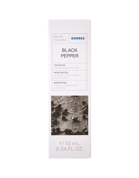 KKorres Black Pepper Eau de Toilette Ανδρικό Άρωμα σε μορφή Roll On10ml