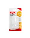 Nuk First Choice+ Θηλές από Σιλικόνη Μικρής Ροής Small 0-6m 2τμχ 