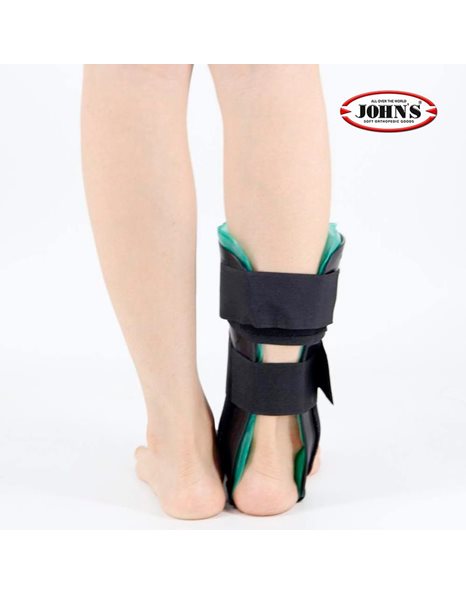 John΄s 23255 Νάρθηκας Ποδοκνημικής Gel Cast One Size σε Μαύρο Χρώμα 1τμχ