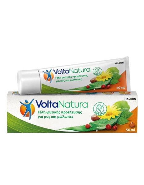 VoltaNatura Gel Γέλη Φυτικής Προέλευσης για Μυς και Μώλωπες 50 ml