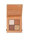Korres  Eyeshadow Palette Golden Coin Τετραπλή Παλέτα Σκιών Ματιών σε Στερεή Μορφή 5gr 