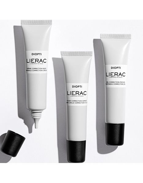 Lierac Diopti Wrinkle Correction Cream Ενυδατική & Αντιγηραντική Κρέμα Ματιών 15ml