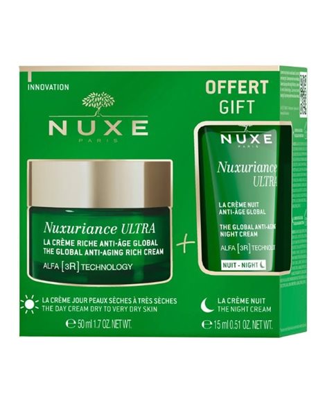 Nuxe Nuxuriance Ultra The Global Anti-Aging Rich Cream 50ml & Δώρο Night Cream 15ml