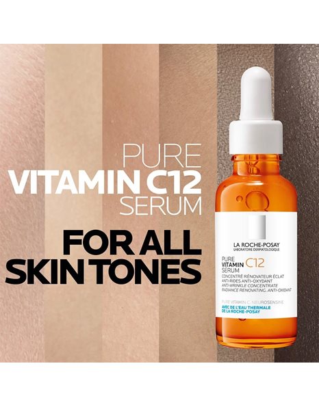 La Roche-Posay Pure Vitamin C12 Aντιοξειδωτικός Αντιρυτιδικός Ορός 30ml