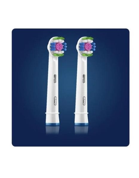 Oral-B Pro 3D White Ανταλλακτικές Κεφαλές Βουρτσίσματος 2 τμχ