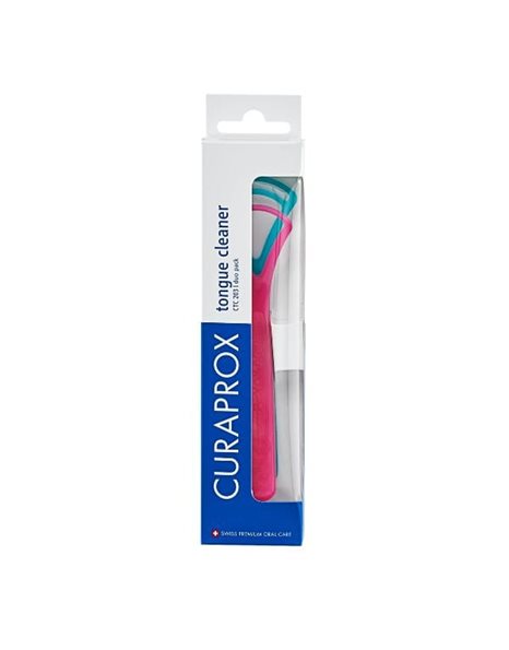 Curaprox CTC 203 Duo Pack Καθαριστές Γλώσσας 2 τμχ
