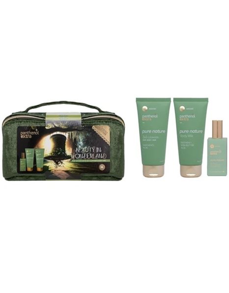 Panthenol Extra Promo Pure Nature Eau De Toilette 50ml & 3in1 Cleanser 100ml & Body Milk 100ml