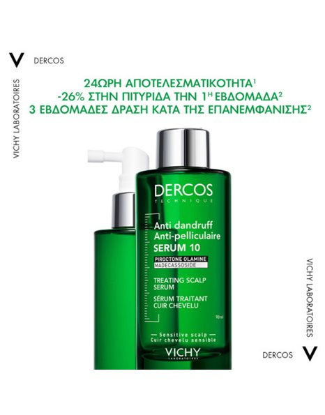 Vichy Dercos Anti-Dandruff Serum 10 Σπρέι Κατά Της Πιτυρίδας  & του Κνησμού 90ml