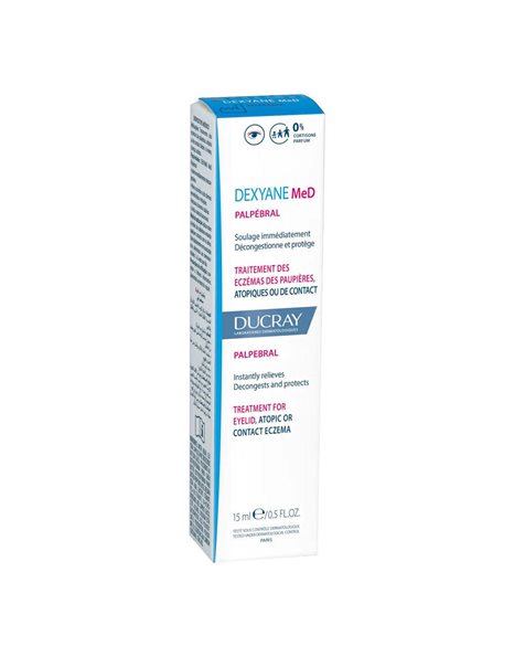 Ducray Dexyane MeD Palpebral Κρέμα Ματιών για Έκζεμα Βλεφάρων 15ml
