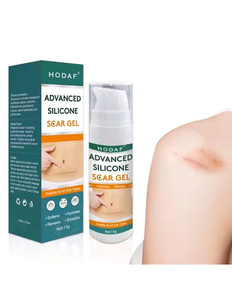 Hodaf Scar Therapy Gel Σιλικόνη για Ουλές 15gr 