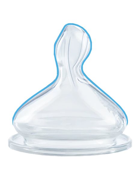 Nuk First Choice No Colic For Formula 6-18m  Θηλές από Σιλικόνη με Μεσαία Οπή 2τμχ