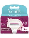 Gillette Venus Comfortglide Sugarberry Scent -Ανταλλακτικές Κεφαλές με 5 Λεπίδες 3τμχ
