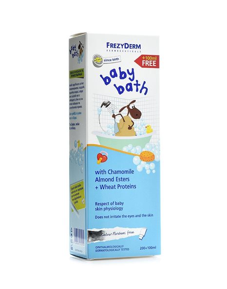 Frezyderm Baby Bath Απαλό Βρεφικό Αφρόλουτρο 300ml