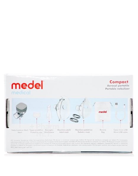  Medel Medical Medel Compact Portable Nebulizer - Φορητός Νεφελοποιητής 1 τεμάχιο