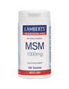 Lamberts MSM 1000mg  - Συμπλήρωμα για την Υγεία Αρθρώσεων & Οστών  120tabs