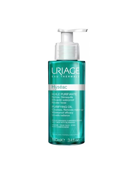 Uriage Hyseac Purifying Oil Λάδι Καθαρισμού για Λιπαρές Επιδερμίδες Travel Size 100ml