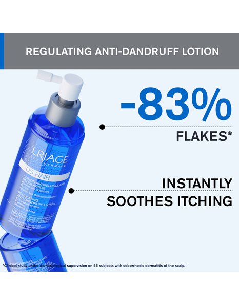 Uriage D.S. Hair Regulating Anti-Dandruff Lotion - Αντιπυτιριδική Λοσιόν για Εξισορρόπηση 100ml