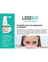 Amhes LoseBig Stop Snacking Spray Συμπλήρωμα για Αδυνάτισμα με Γεύση Μέντα 30ml 
