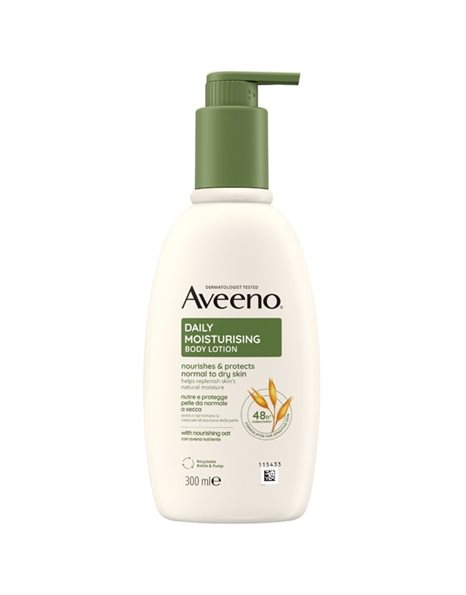 Aveeno Daily Moisturising Γαλάκτωμα Σώματος με Άρωμα Λεβάντας 300 ml