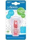 Dr Brown's Κορδέλα Στήριξης Πιπίλας Ροζ 1 Τεμάχιο
