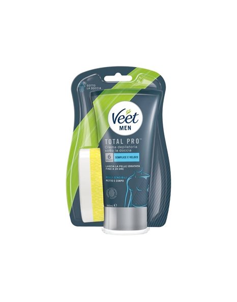 Veet Men Κρέμα Αποτρίχωσης για Άνδρες για Χρήση στο Ντούς 150ml