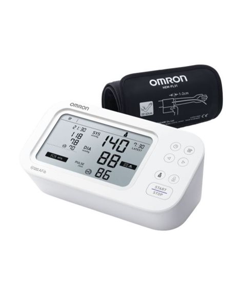 Omron M6 Comfort Afib Πιεσόμετρο Μπράτσου με Ανίχνευση Κολπικής Μαρμαρυγής, 1τμχ (5 Χρόνια Εγγύηση)