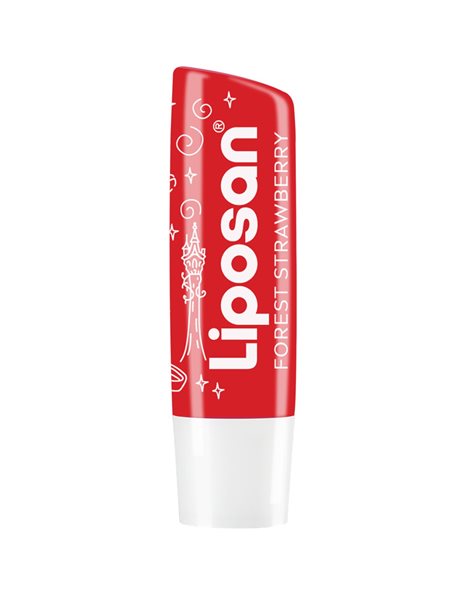 Liposan Disney Princess Forest Strawberry Dream Blister Lip Balm Ενυδατικό Βάλσαμο Χειλιών 4.8gr
