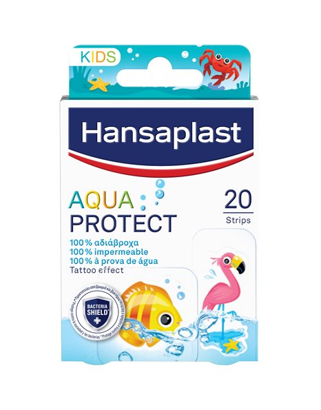 Hansaplast Αδιάβροχα Αυτοκόλλητα Επιθέματα Aqua για Παιδιά 20τμχ