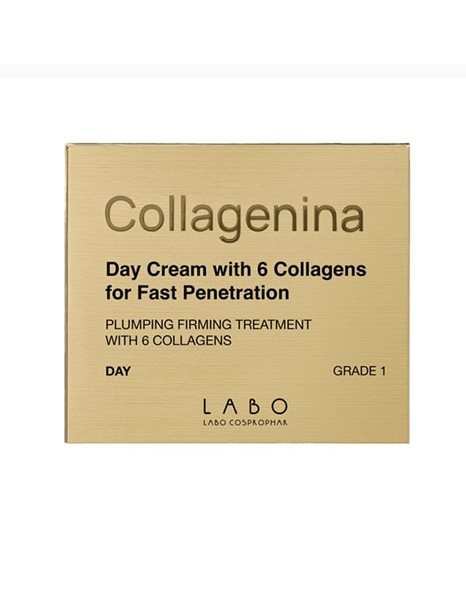 Labo Collagenina Grade 1 Set Day Cream Κρέμα Ημέρας 50ml  + ΔΩΡΟ Night Cream Κρέμα Νυκτός 50ml, 2τμχ
