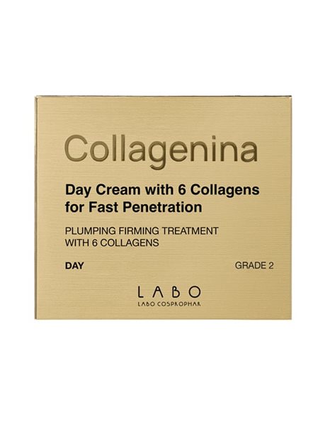 Labo Collagenina Grade 2 Set Day Cream Κρέμα Ημέρας 50ml  + ΔΩΡΟ Night Cream Κρέμα Νυκτός 50ml, 2τμχ