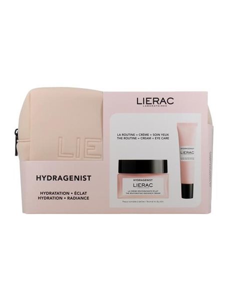 Lierac Hydragenist Σετ Περιποίησης για Ενυδάτωση με Κρέμα Ματιών , Κρέμα Προσώπου & Νεσεσέρ 50ml