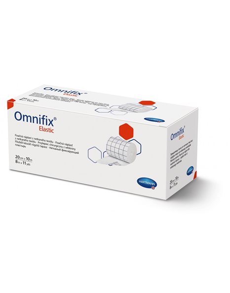 Omnifix® Elastic Αυτοκόλλητη Ταινία Στερέωσης-Προστασίας Επιδέσμων. 10m x 20cm. Λευκό. 1Τμχο.9006052