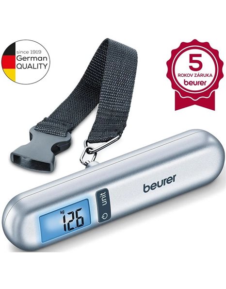 Beurer Wellbeing Luggage Scale Ζυγαριά Βαλίτσας έως 40 Κιλά 1 Τεμάχιο