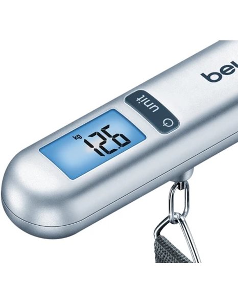 Beurer Wellbeing Luggage Scale Ζυγαριά Βαλίτσας έως 40 Κιλά 1 Τεμάχιο