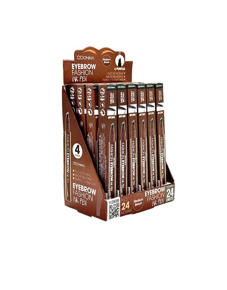 DDonna Eyebrown Fashion Ink Pen Medium Broun 4g 1 τμχ
