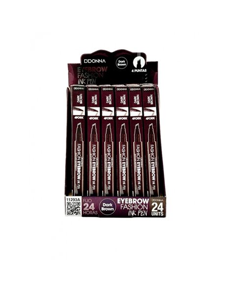 DDonna Eyebrow Fashion Ink Pen Dark Broun 4g 1 τμχ
