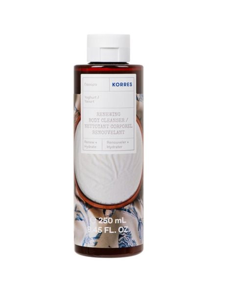 Korres Yoghurt Renewing Body Cleanser Γιαούρτι Αφρόλουτρο 2 x 250 ml (-50% στο 2ο τμχ)