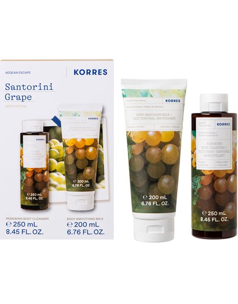 Korres Promo Αμπέλι Σαντορίνης Αφρόλουτρο 250ml & Eνυδατικό Γαλάκτωμα Σώματος 200ml