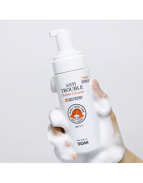 Yadah Anti Trouble Bubble Cleanser Gel Καθαρισμού Προσώπου 150ml