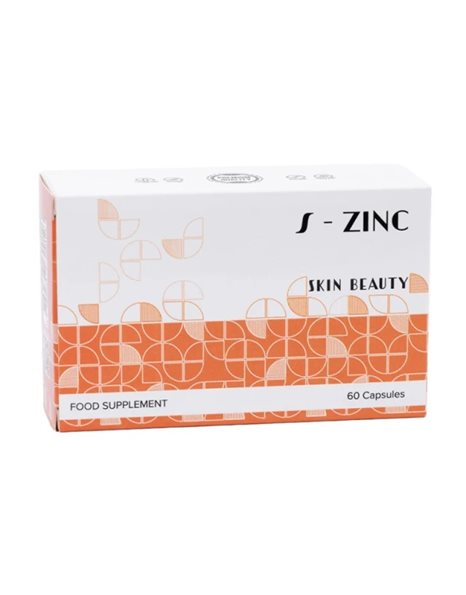 Dermageria S Zinc Skin Beauty Συμπλήρωμα για την Ενίσχυση του Ανοσοποιητικού 60 κάψουλες