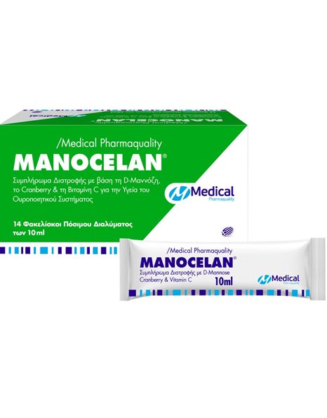 Medical Pharmaquality Manocelan - Υγεία Ουροποιητικού Συστήματος ,14Sticks