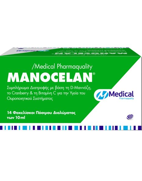 Medical Pharmaquality Manocelan - Υγεία Ουροποιητικού Συστήματος ,14Sticks