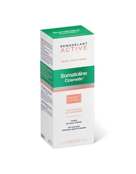 Somatoline Cosmetic Active Dry Oil Spray Post Sport Αγωγή Σμίλευσης 125 ml