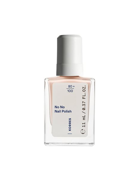 Korres No No Nail Polish Βερνίκι Νυχιών Μακράς Διαρκείας 20 Peach Blush 11 mL