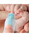  Baby Nail Trimmer Βρεφική Ηλεκτρική Λίμα Νυχιών & 6 Ανταλλακτικές Κεφαλές σε Χρώμα Γαλάζιο 1 τμχ