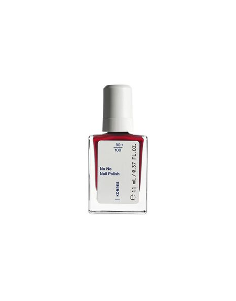 Korres No No Nail Polish Βερνίκι Νυχιών Μακράς Διαρκείας 51 True Red 11 mL